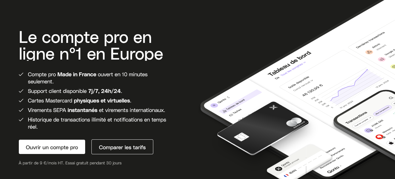 Compte Pro Qonto