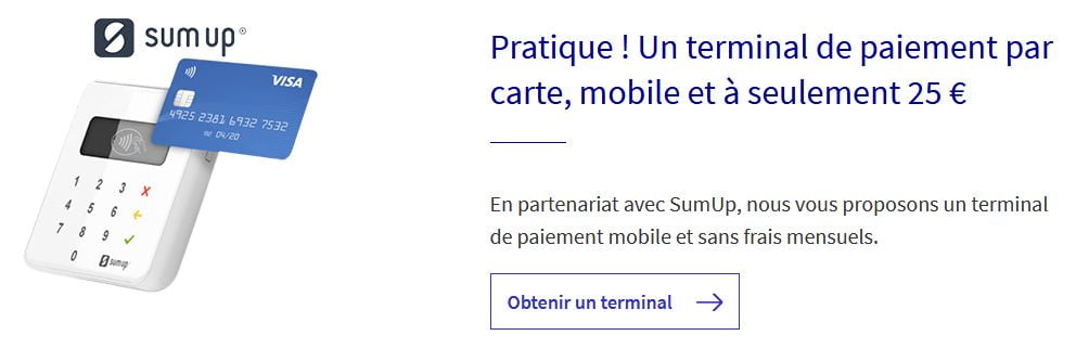 Sumup Tpe Axa Banque Pro