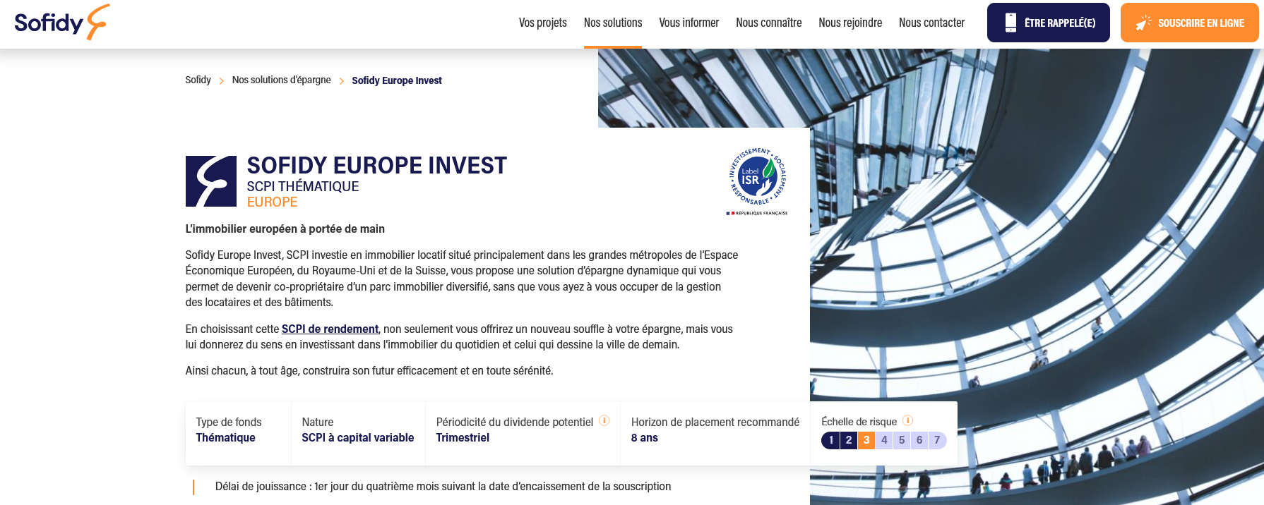 Sofidy Europe Invest Ap