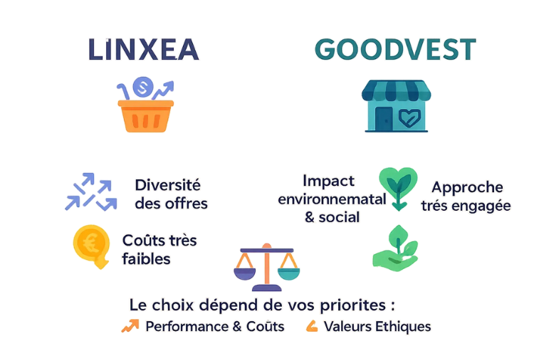 Résumé De Notre Comparaison Linxea Vs Goodvest