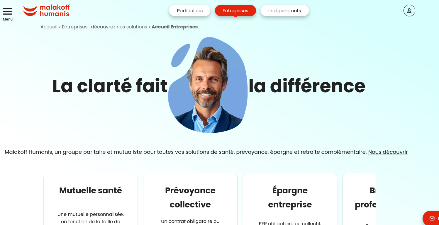 Malakoff Humanis Mutuelle Entreprise