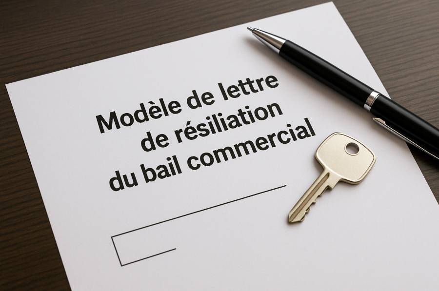 Modèle gratuit de lettre de résiliation du bail commercial