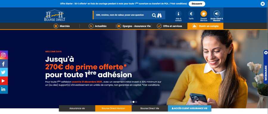 Bourse Direct Horizon