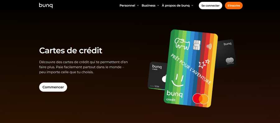Bunq Cartes