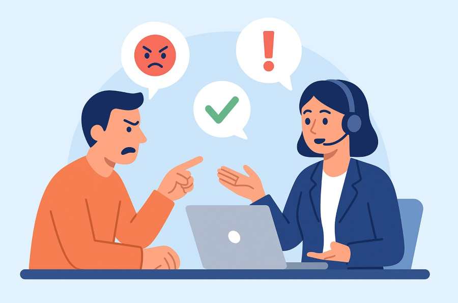 Comment faut-il gérer un client mécontent