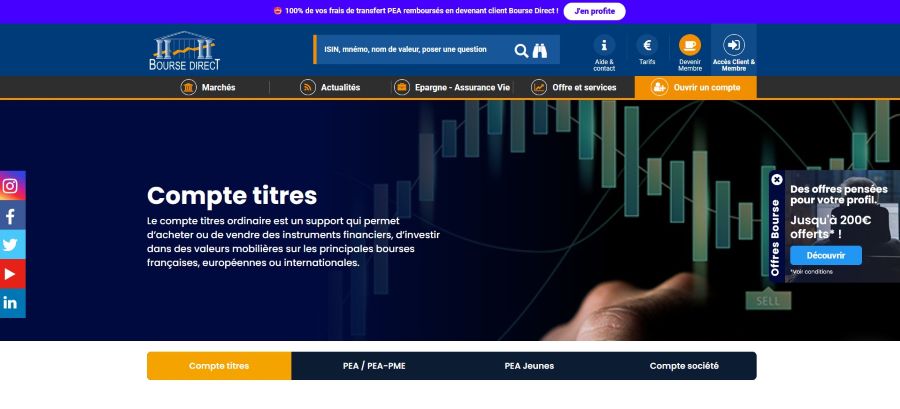 Cto Bourse Direct