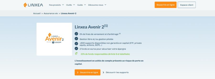 Linxea Avenir 2