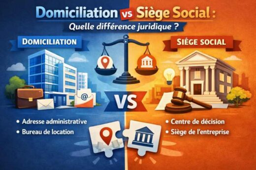 Domiciliation Vs Siege Social
