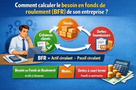Calculer Besoin Fonds Roulement Entreprise